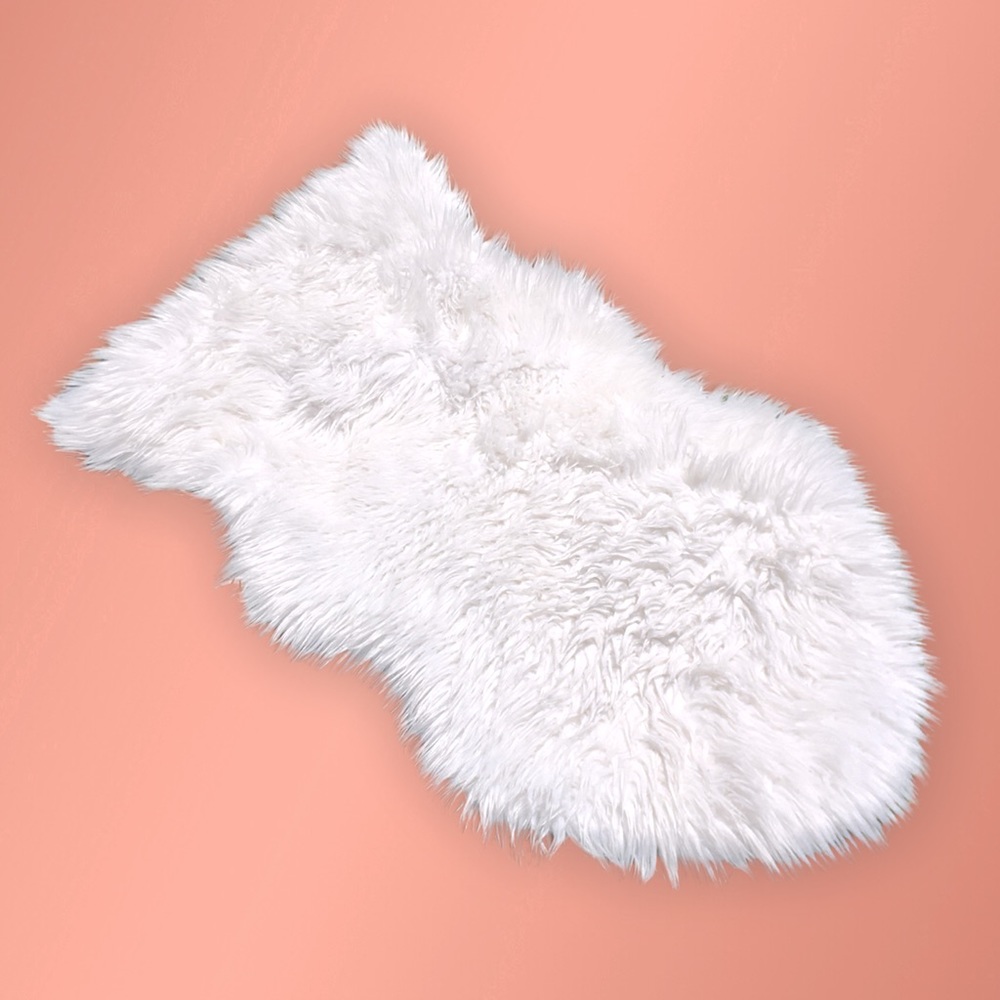 Faux Fur Sheep Skin Rug